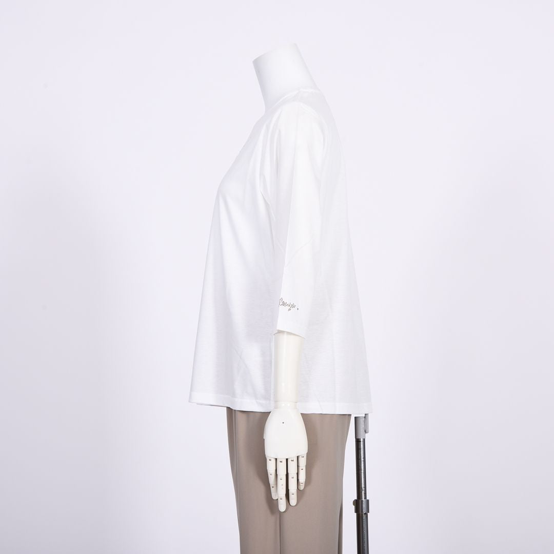【Lサイズ】ネックレスモチーフ　カットソー　VALENZA　5562321