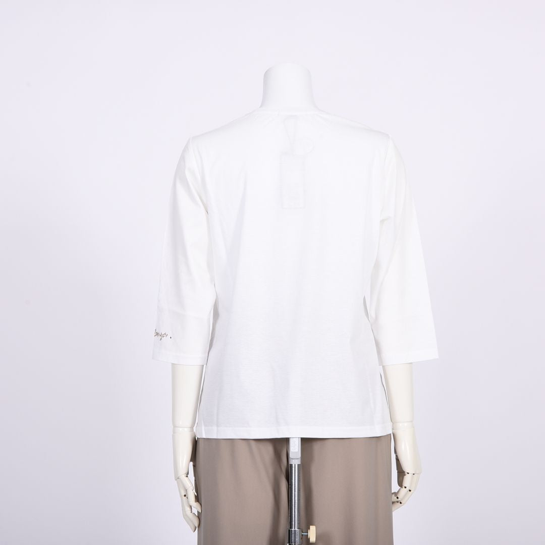 【Lサイズ】ネックレスモチーフ　カットソー　VALENZA　5562321