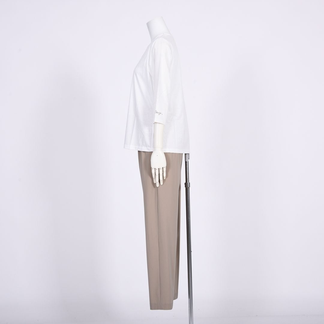 【Lサイズ】ネックレスモチーフ　カットソー　VALENZA　5562321