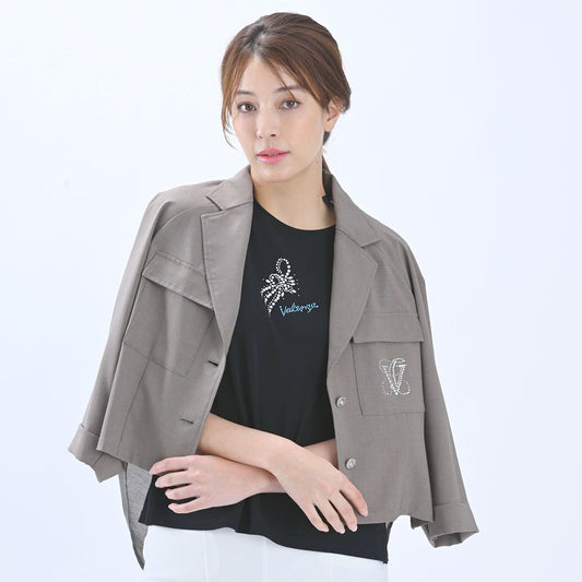 7分袖　テーラードジャケット　VALENZA　5167312