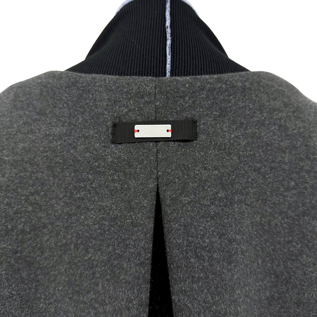 Vネック　異素材ドッキングベスト　B DONNA　6057113