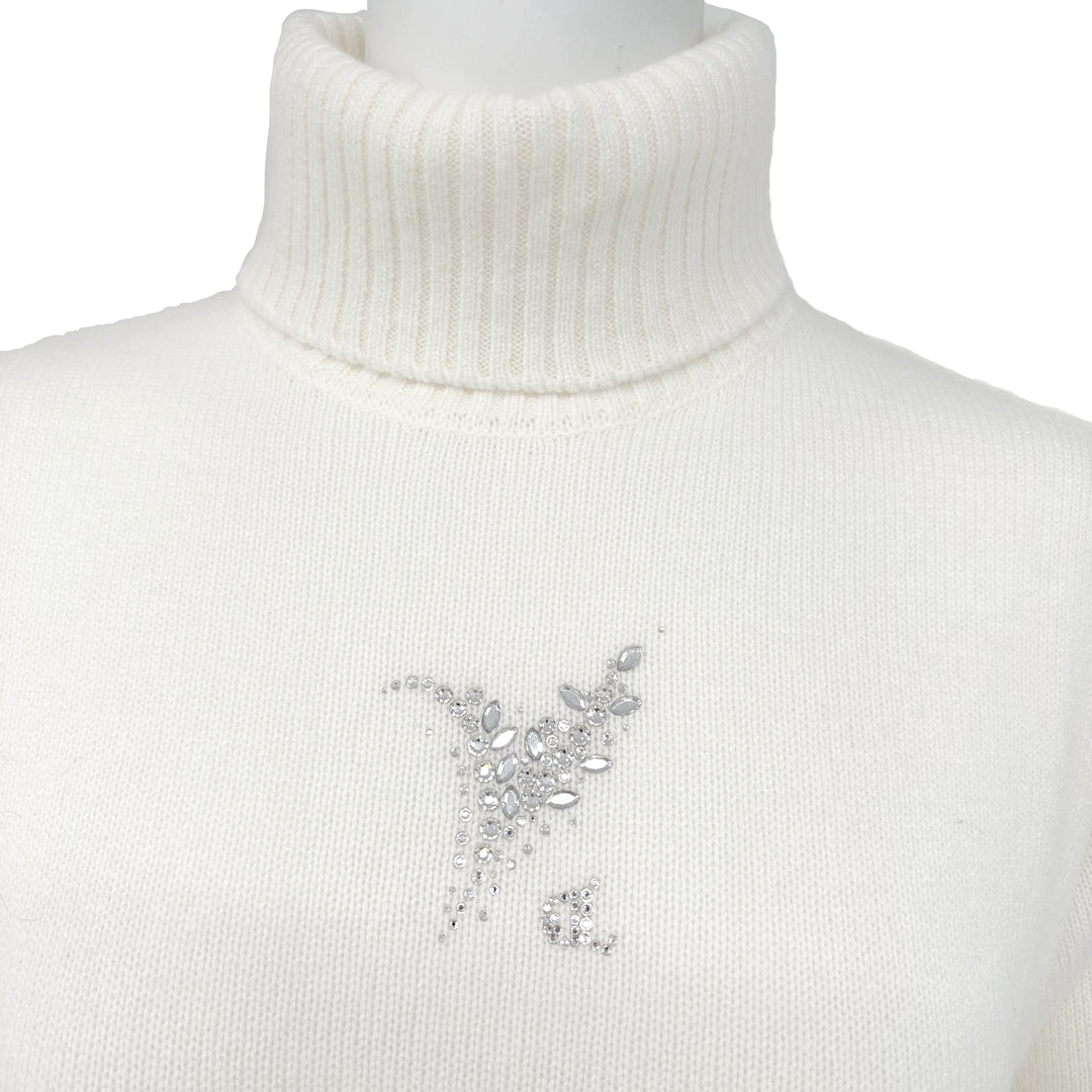 【カシミヤ混】 シンプルモチーフ タートルニット　VALENZA　5163706