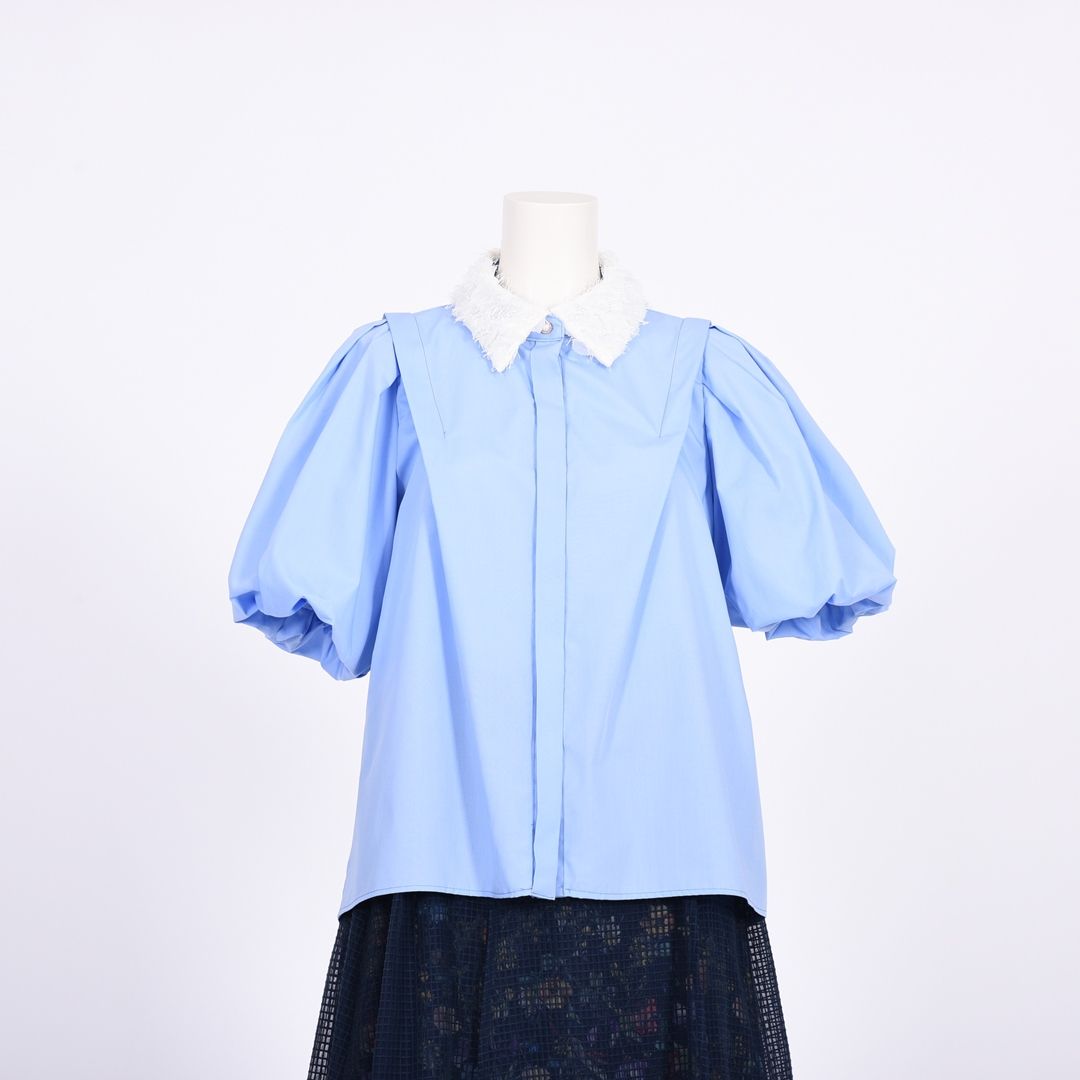 バルーンスリーブ　ふわふわ衿ブラウス　Dear Princess　3051315