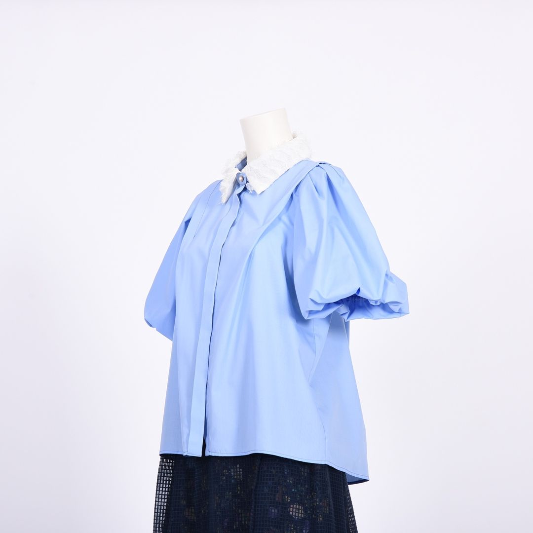 バルーンスリーブ　ふわふわ衿ブラウス　Dear Princess　3051315