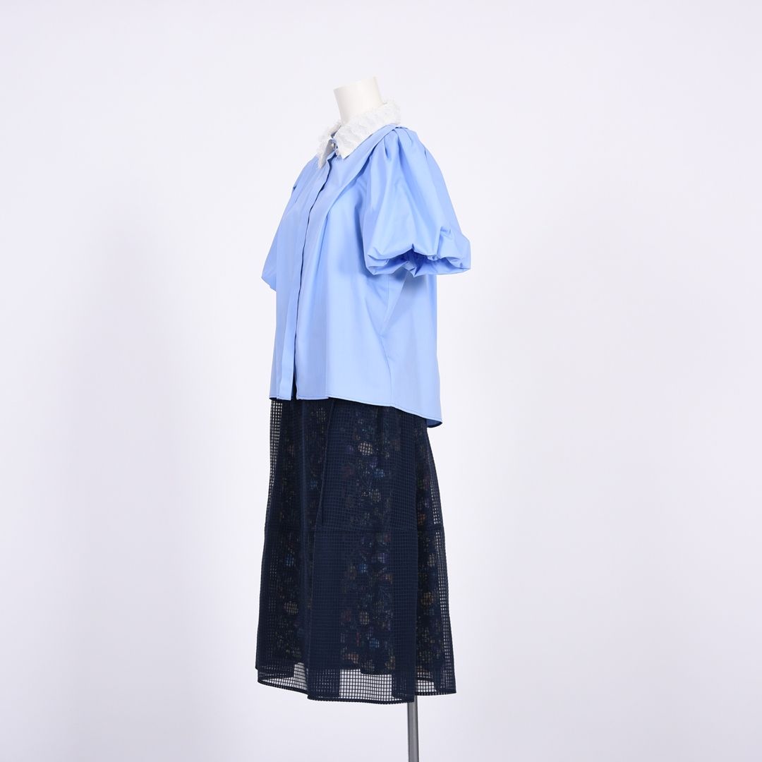 バルーンスリーブ　ふわふわ衿ブラウス　Dear Princess　3051315