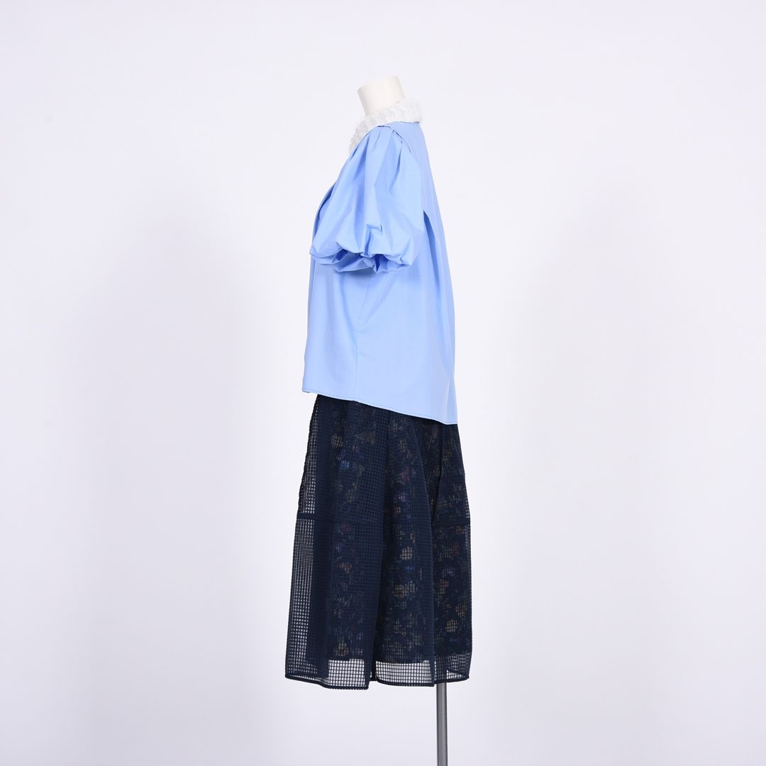 バルーンスリーブ　ふわふわ衿ブラウス　Dear Princess　3051315