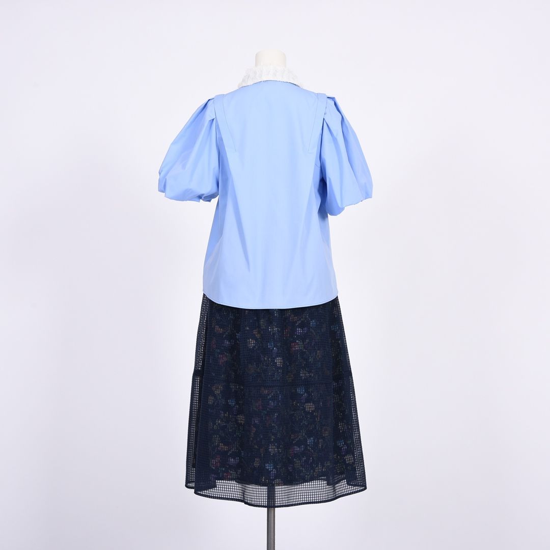 バルーンスリーブ　ふわふわ衿ブラウス　Dear Princess　3051315