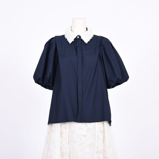 バルーンスリーブ　ふわふわ衿ブラウス　Dear Princess　3051315