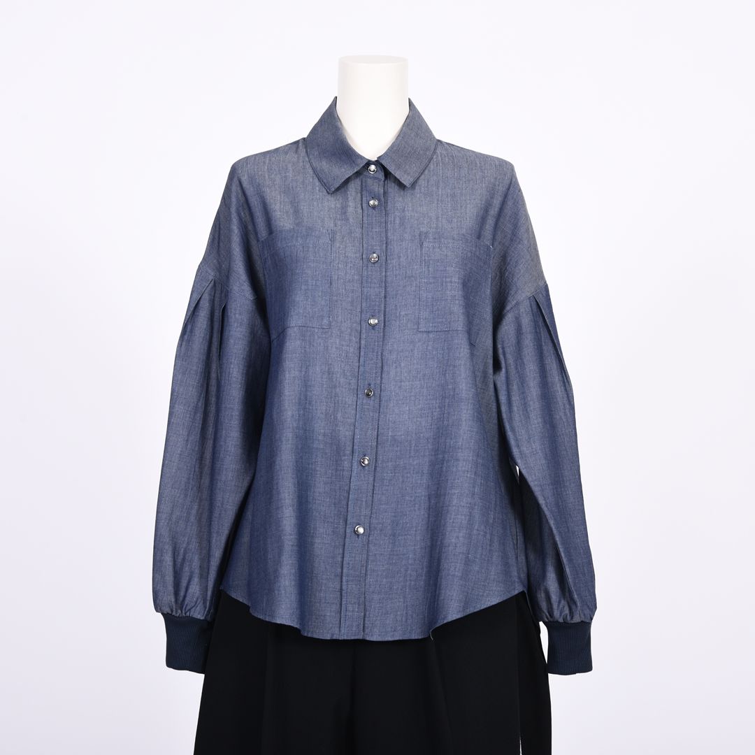 シアーデニムシャツ　B DONNA　6051110