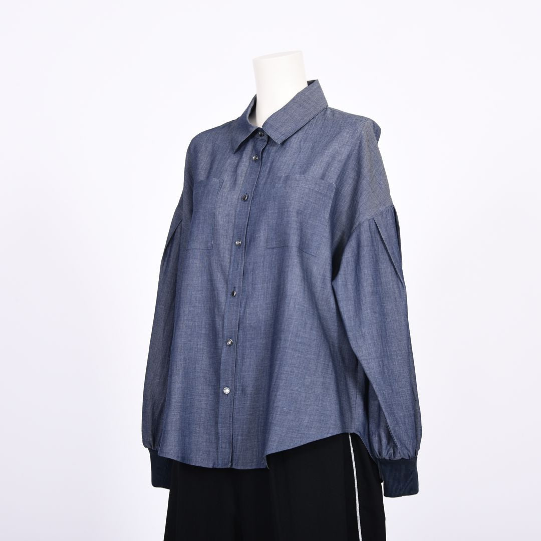 シアーデニムシャツ　B DONNA　6051110