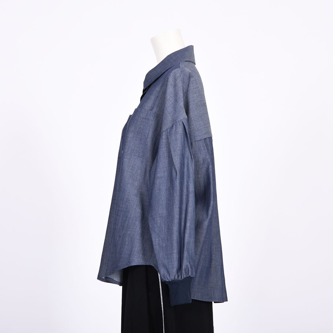 シアーデニムシャツ　B DONNA　6051110