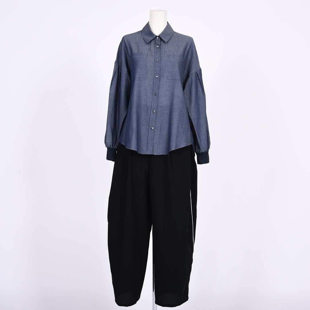 シアーデニムシャツ　B DONNA　6051110
