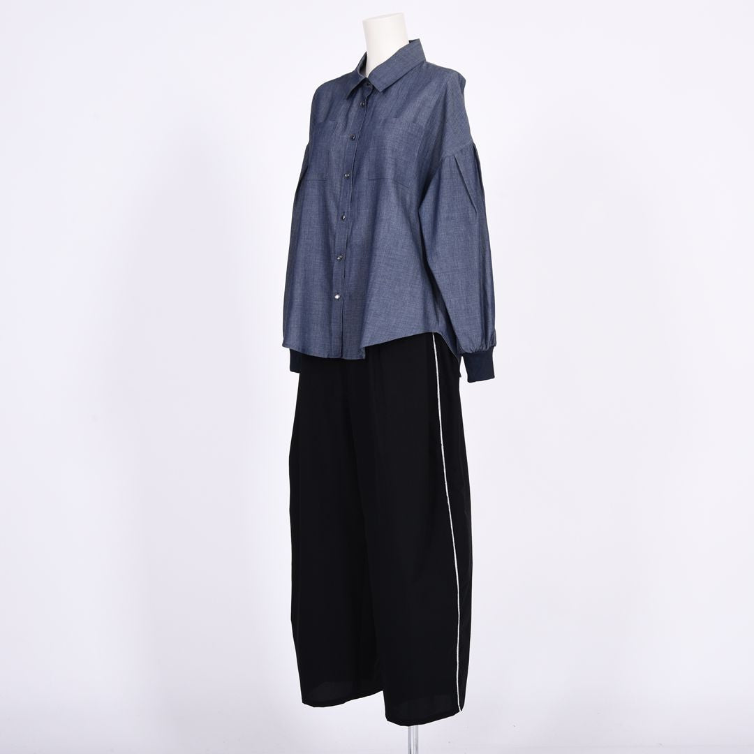 シアーデニムシャツ　B DONNA　6051110