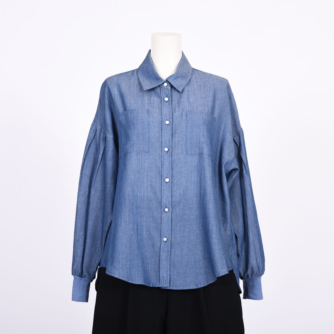 シアーデニムシャツ　B DONNA　6051110