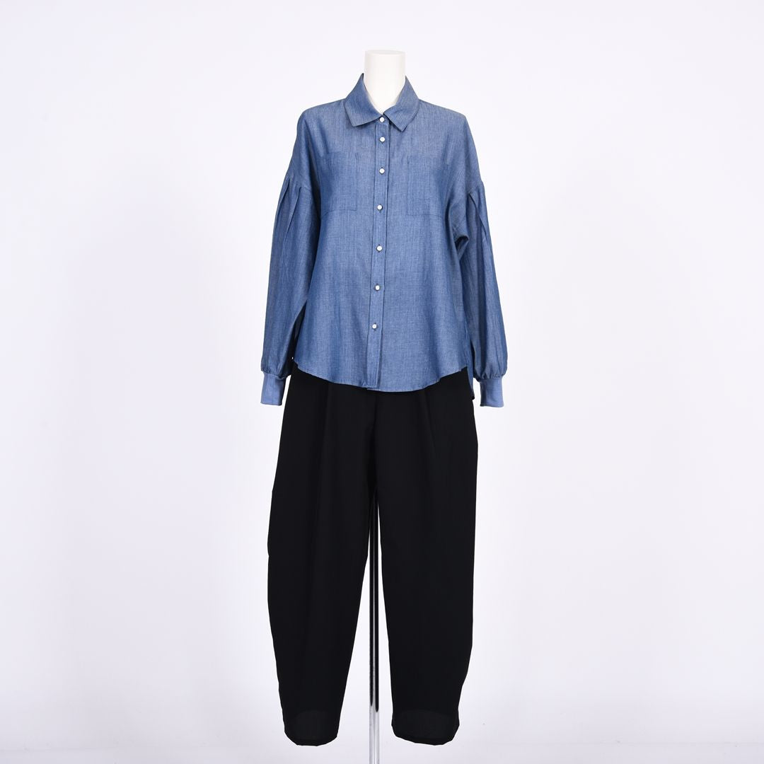 シアーデニムシャツ　B DONNA　6051110