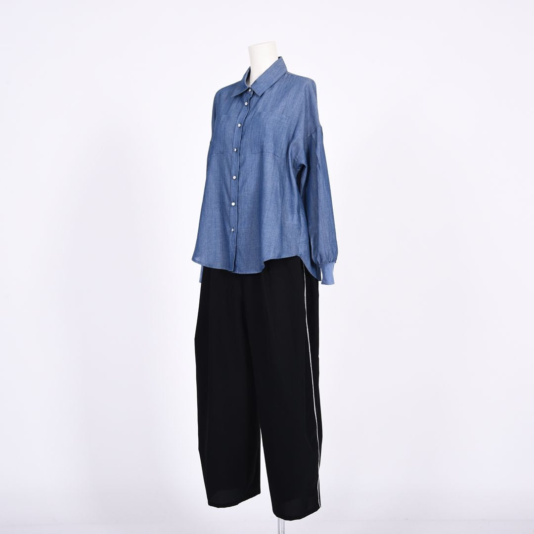 シアーデニムシャツ　B DONNA　6051110
