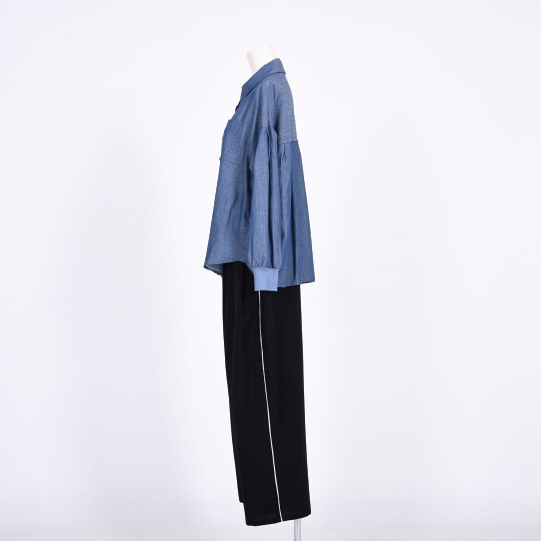 シアーデニムシャツ　B DONNA　6051110
