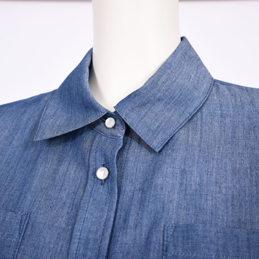 シアーデニムシャツ　B DONNA　6051110