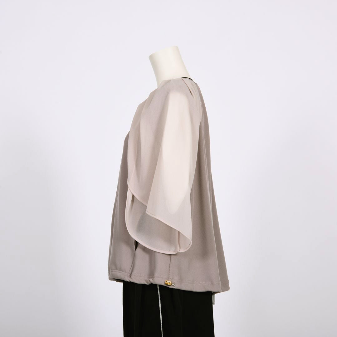 ノーカラーフルジップ　ブルゾン　B DONNA　6057124