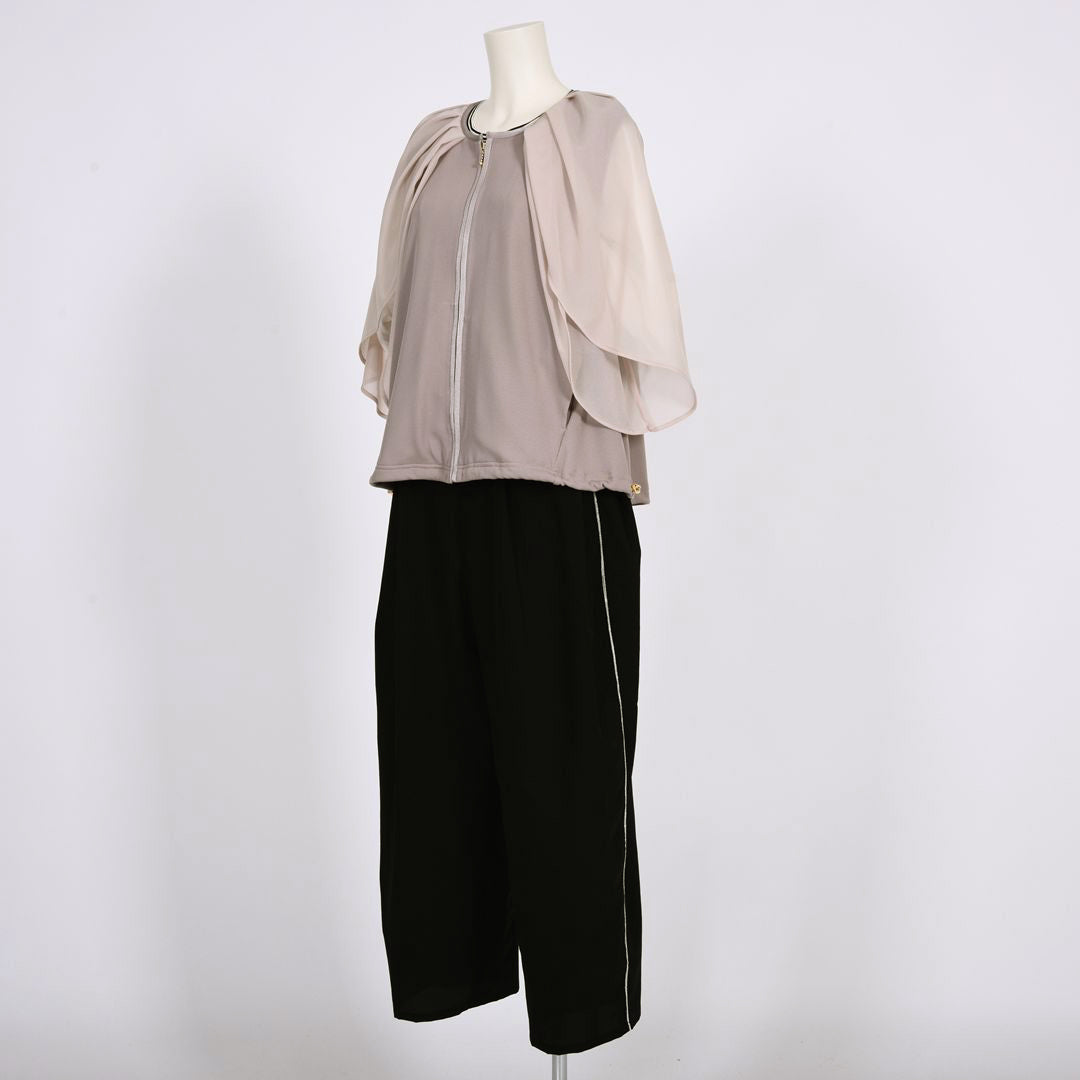 ノーカラーフルジップ　ブルゾン　B DONNA　6057124