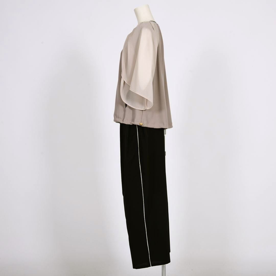 ノーカラーフルジップ　ブルゾン　B DONNA　6057124