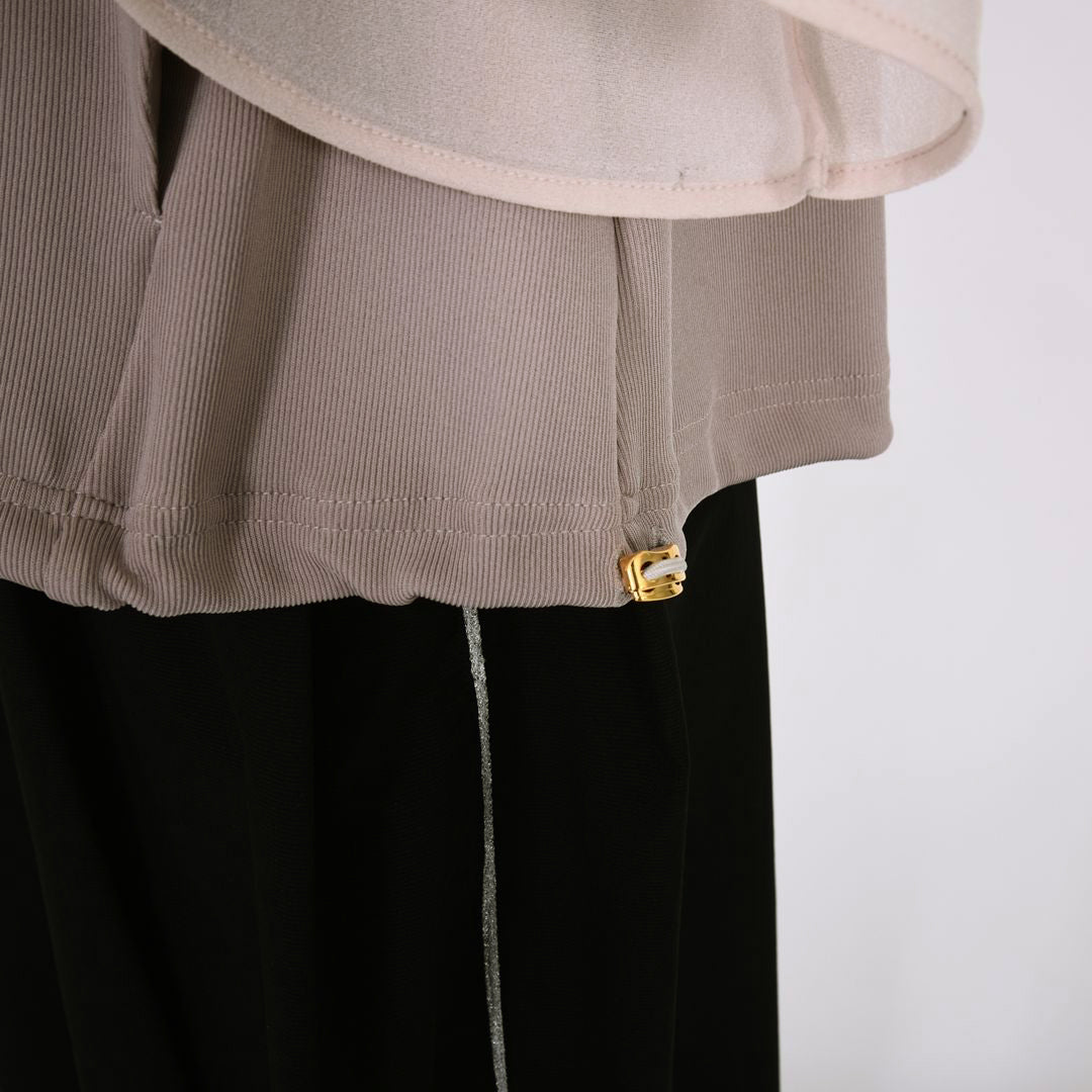 ノーカラーフルジップ　ブルゾン　B DONNA　6057124