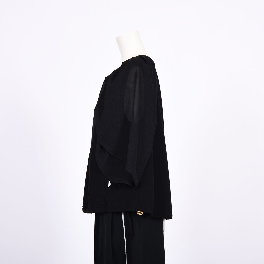 ノーカラーフルジップ　ブルゾン　B DONNA　6057124