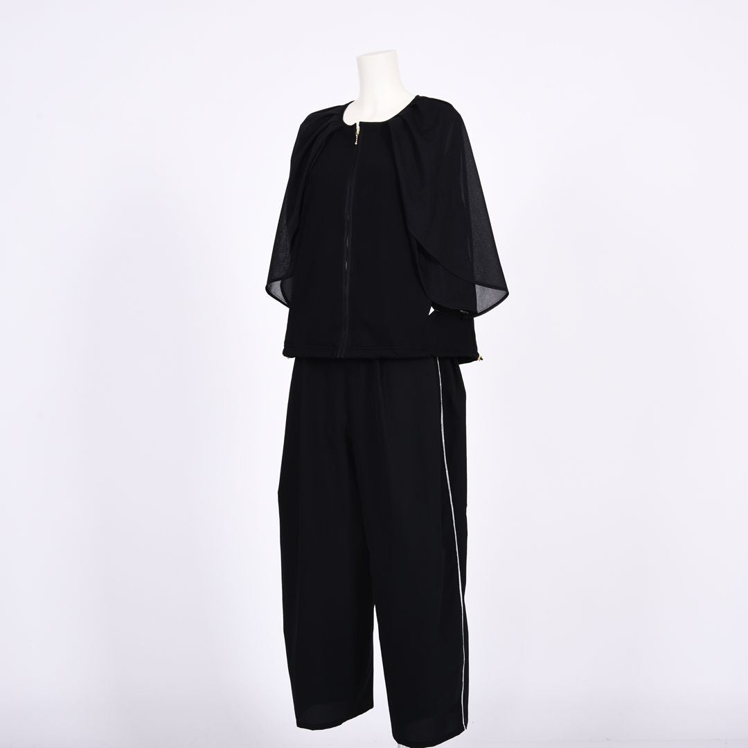 ノーカラーフルジップ　ブルゾン　B DONNA　6057124