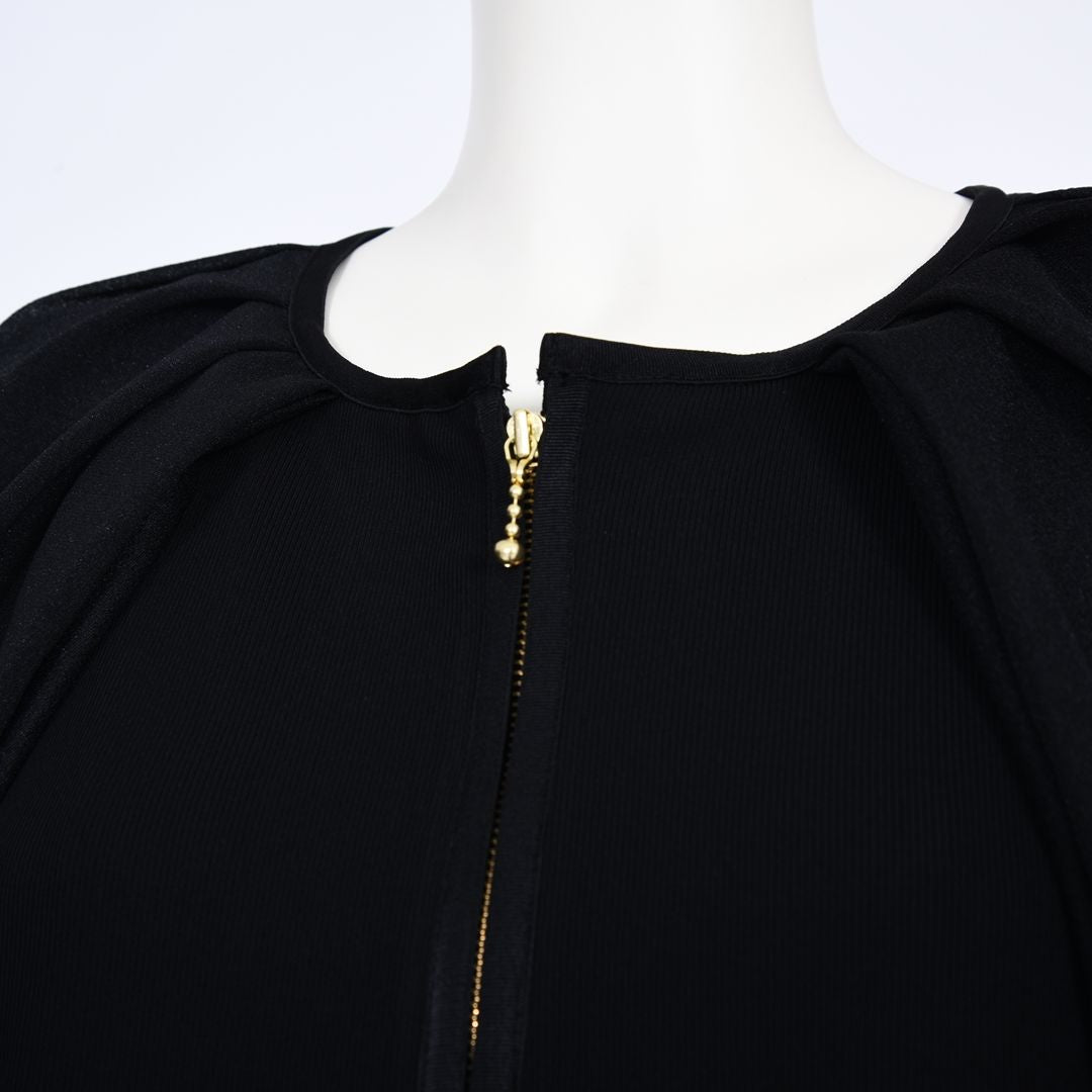 ノーカラーフルジップ　ブルゾン　B DONNA　6057124