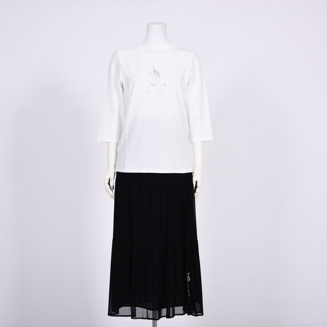 【Lサイズ】【抗菌防臭加工】オーガニックコットンベア天　カットソー　VALENZA　5562402