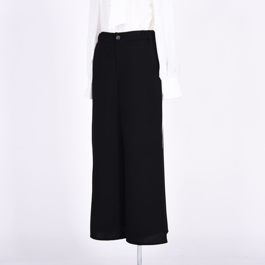 メランジツイル　ワイドパンツ　B DONNA　6056111