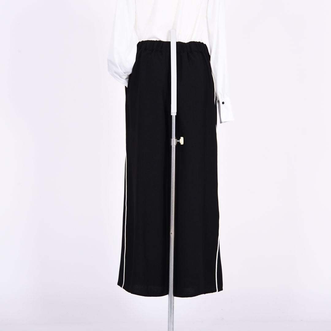 メランジツイル　ワイドパンツ　B DONNA　6056111