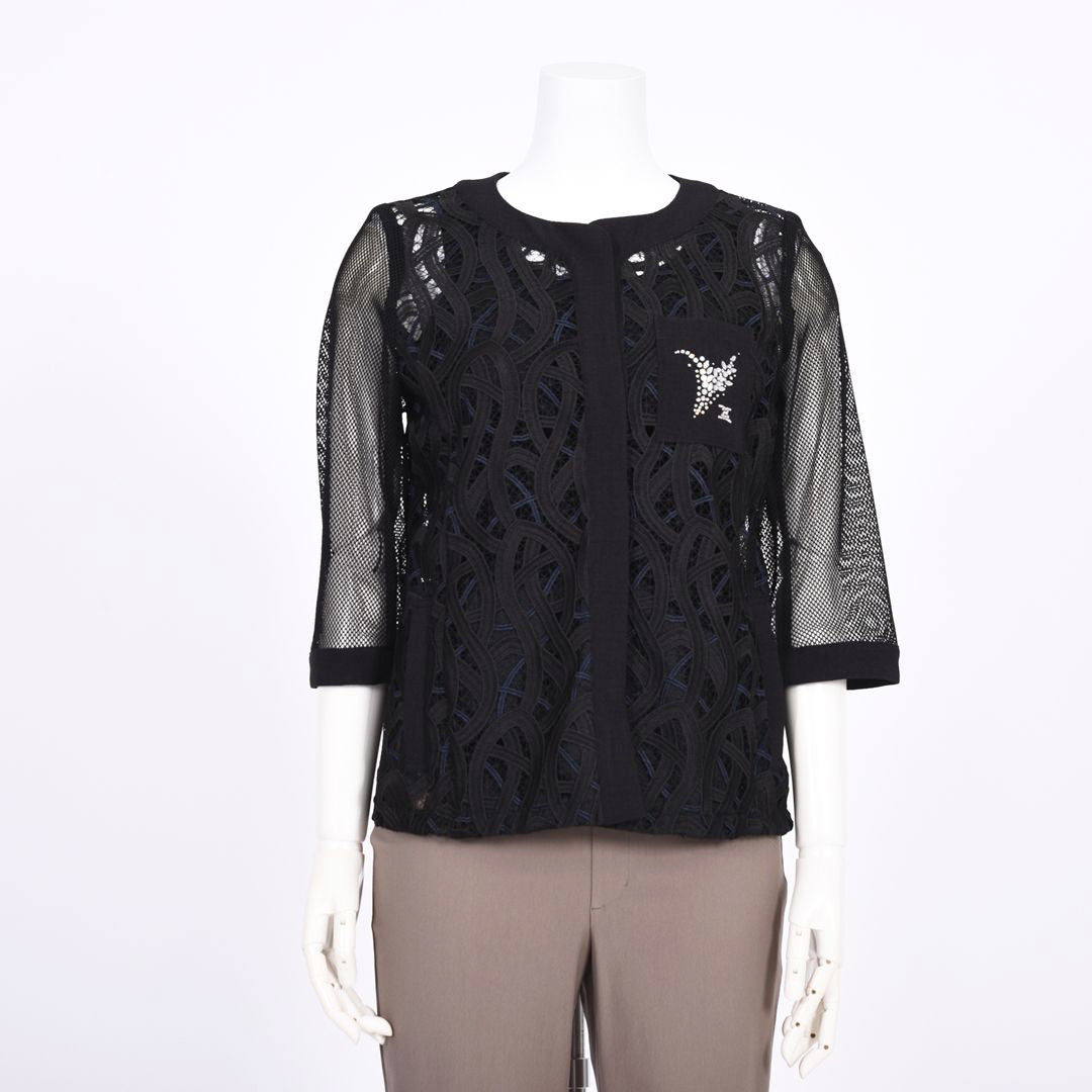 レース&メッシュ　シアージャケット　VALENZA　5167401