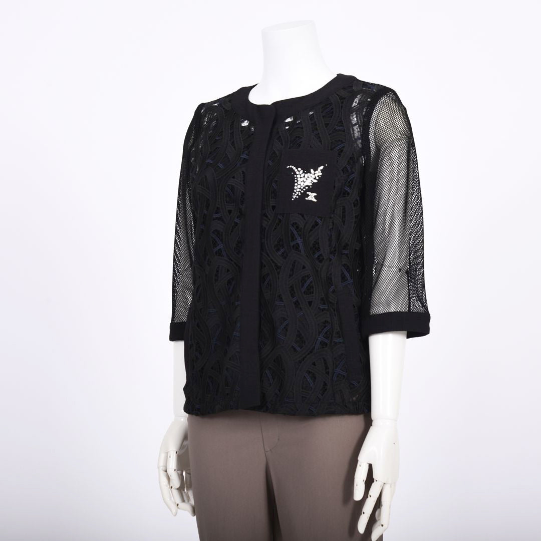 レース&メッシュ　シアージャケット　VALENZA　5167401