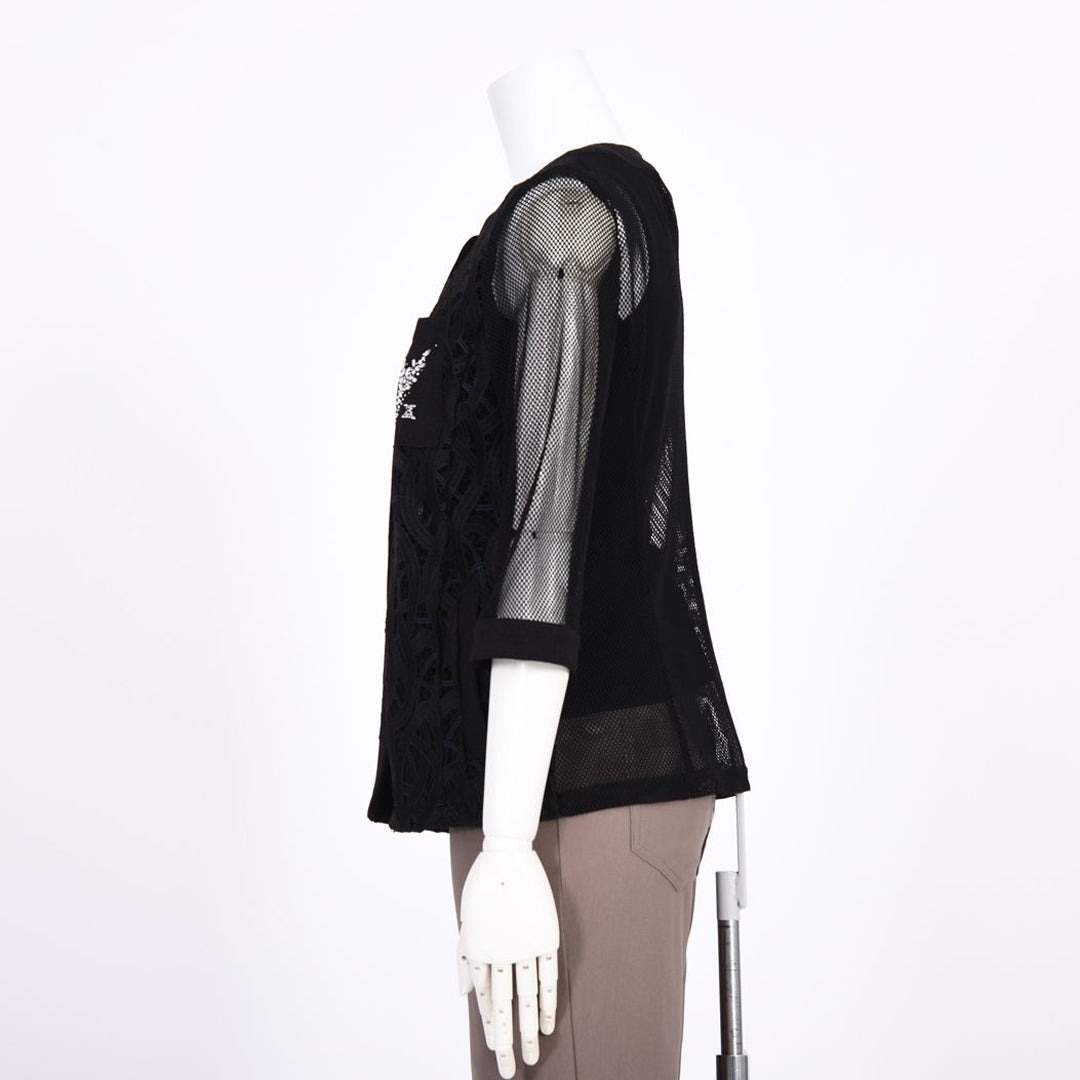 レース&メッシュ　シアージャケット　VALENZA　5167401