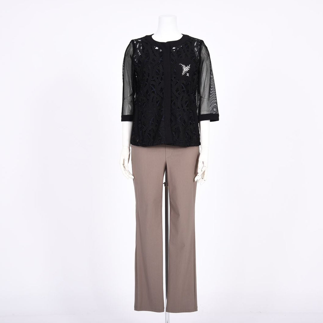 レース&メッシュ　シアージャケット　VALENZA　5167401