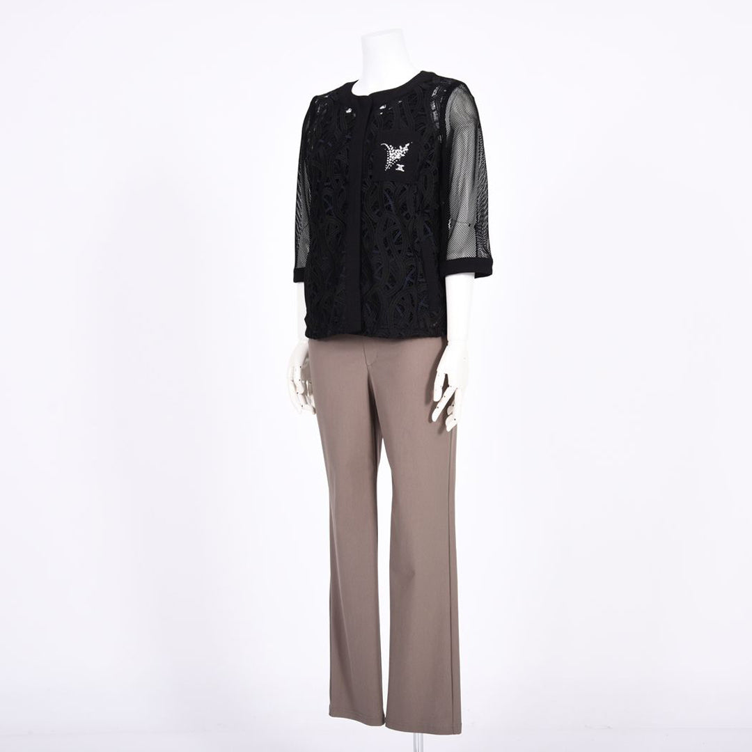 レース&メッシュ　シアージャケット　VALENZA　5167401