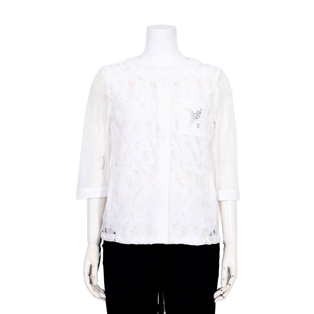 レース&メッシュ　シアージャケット　VALENZA　5167401