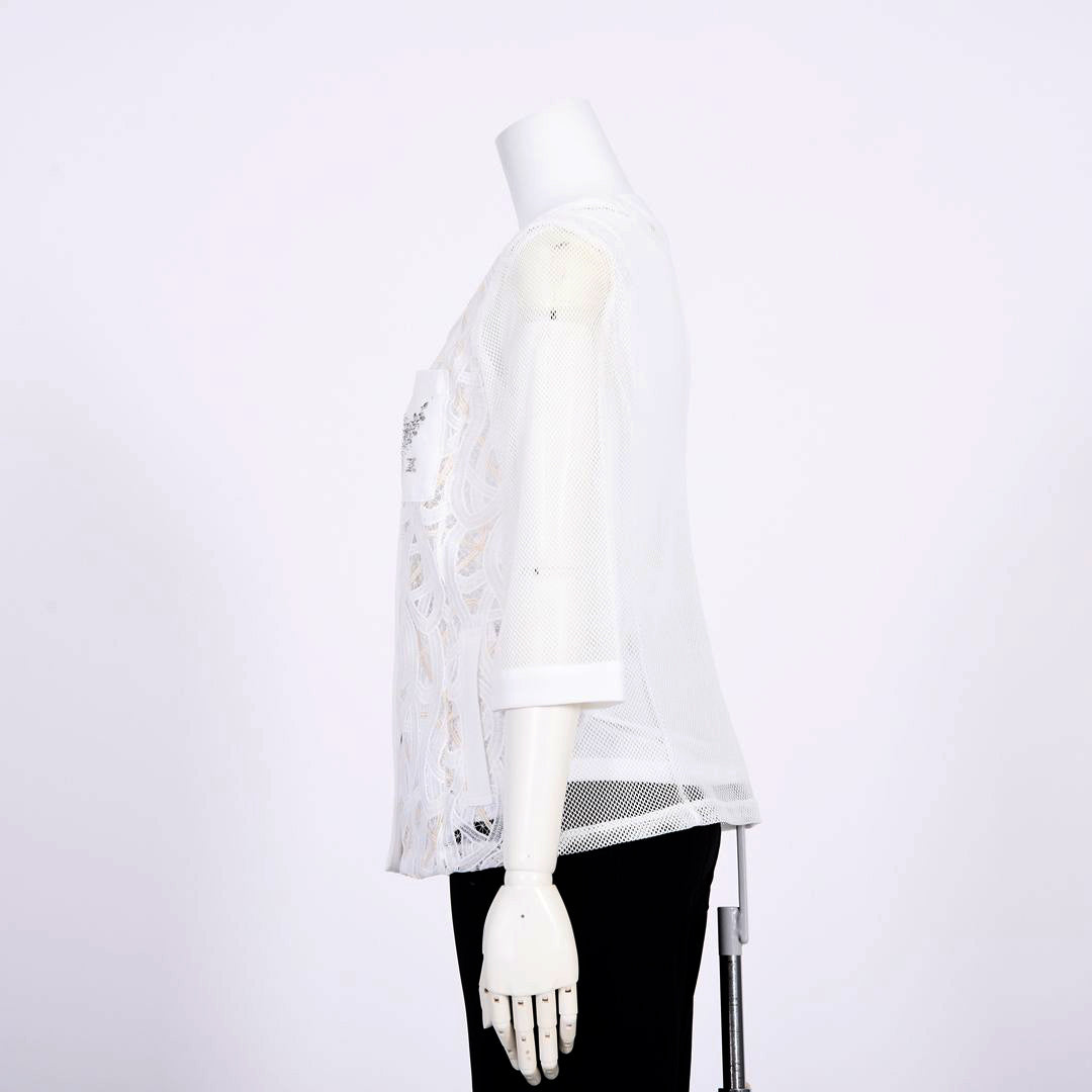 レース&メッシュ　シアージャケット　VALENZA　5167401