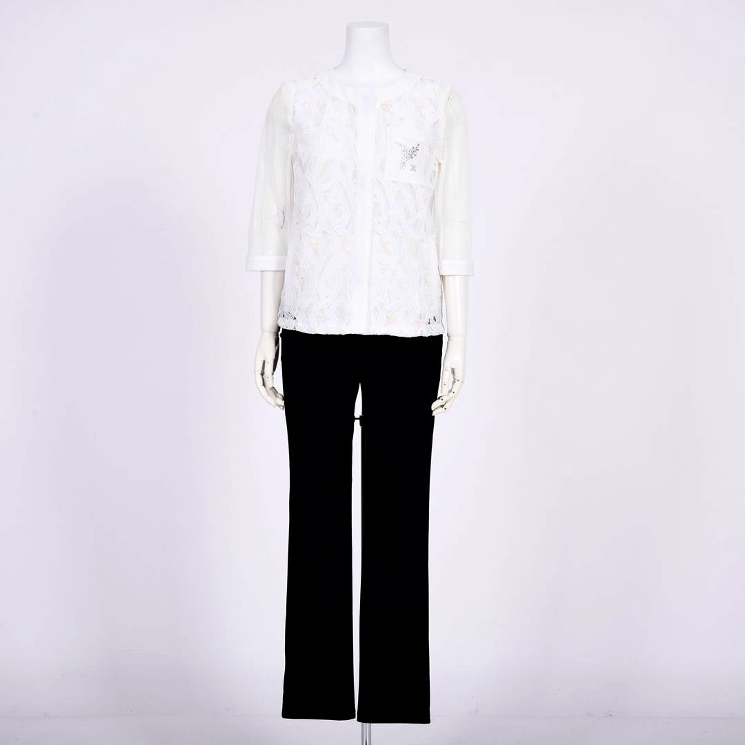 レース&メッシュ　シアージャケット　VALENZA　5167401