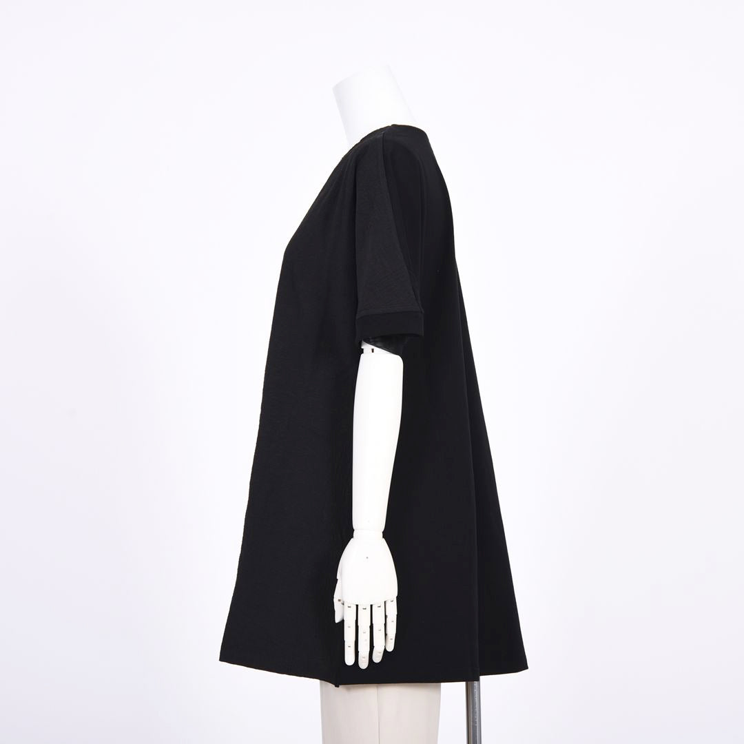 【Lサイズ】リネンサッカー　チュニックブラウス　VALENZA　5561401