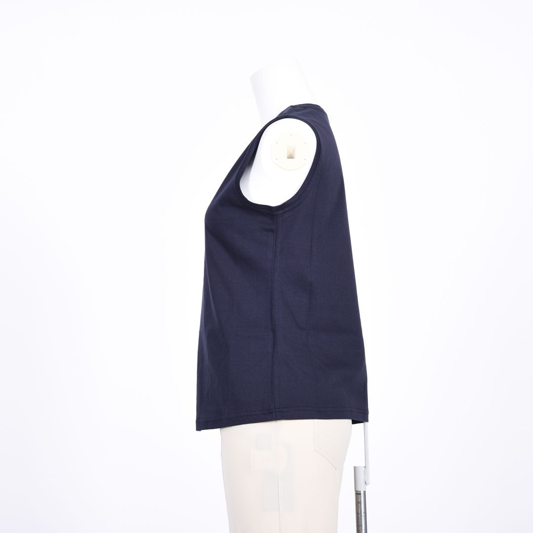 【コットン100%】刺しゅうモチーフ　ノースリーブカットソー　MIMO MODA　2562750