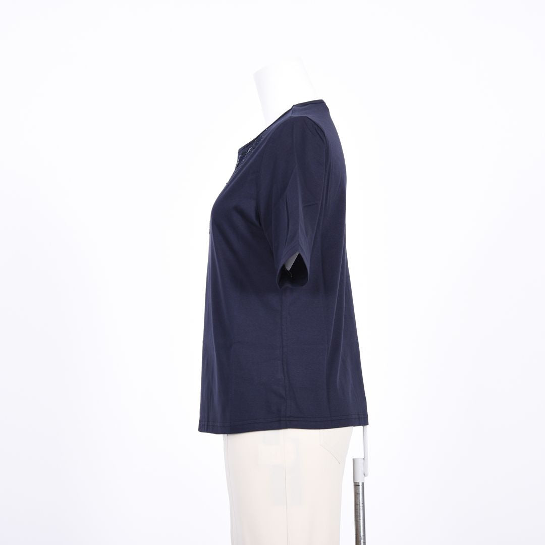 【コットン100%】刺しゅうモチーフカットソー　MIMO MODA　2562751