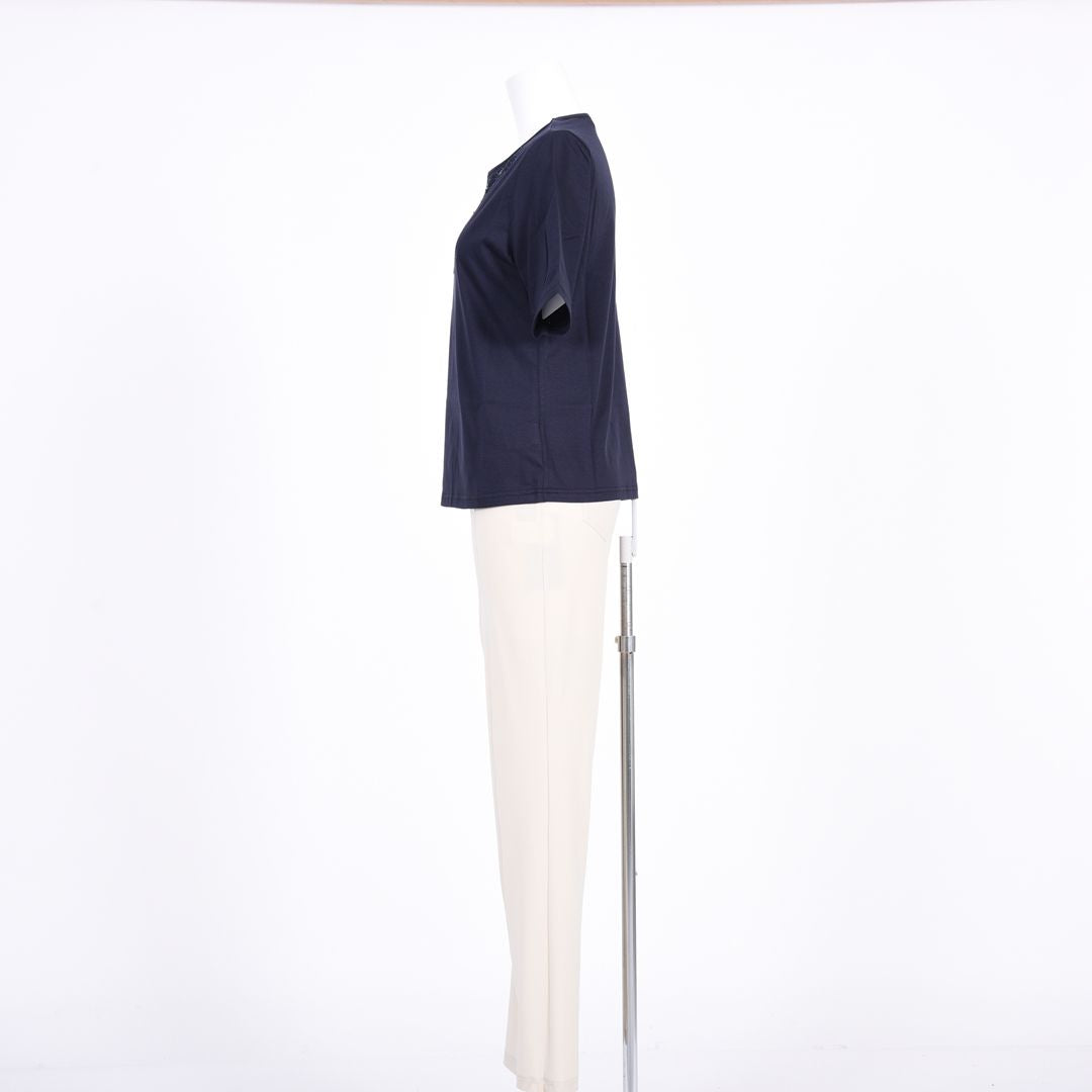 【コットン100%】刺しゅうモチーフカットソー　MIMO MODA　2562751