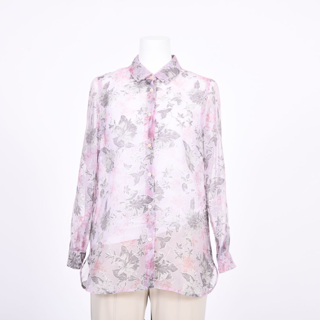 ミモモーダ MIMO MODA シャツ ブラウス七分袖 総柄 42 *T268 other - ミモモーダ MIMO MODA シャツ ブラウス七分袖 総柄 42 *T268の