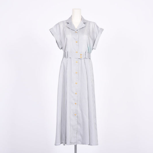 トレンチ風　ストライプワンピース　Dear Princess　3059326
