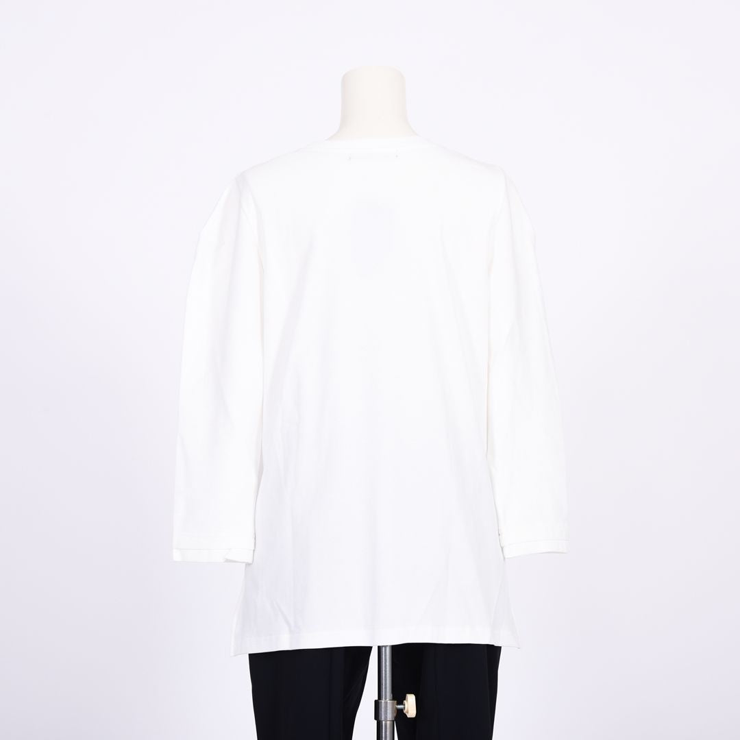 ボリュームスリーブ　プリントカットソー　B DONNA　6062401
