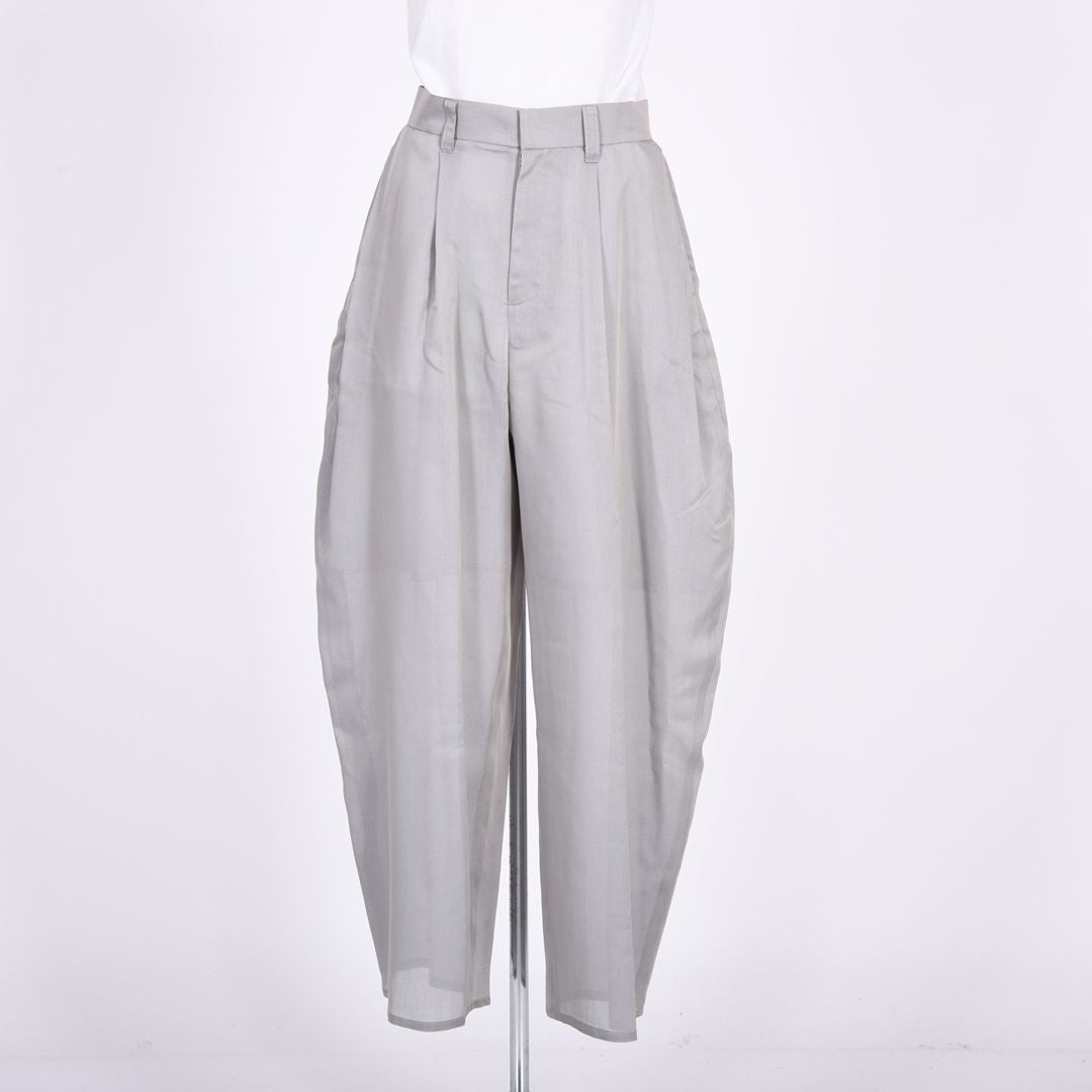 シャンブレー　ワイドパンツ　B DONNA　6066400