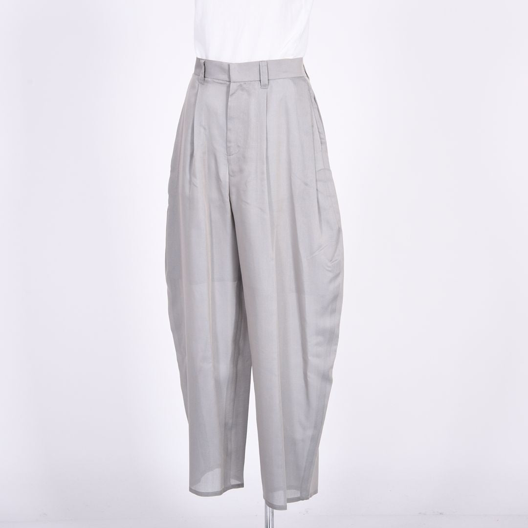 シャンブレー　ワイドパンツ　B DONNA　6066400