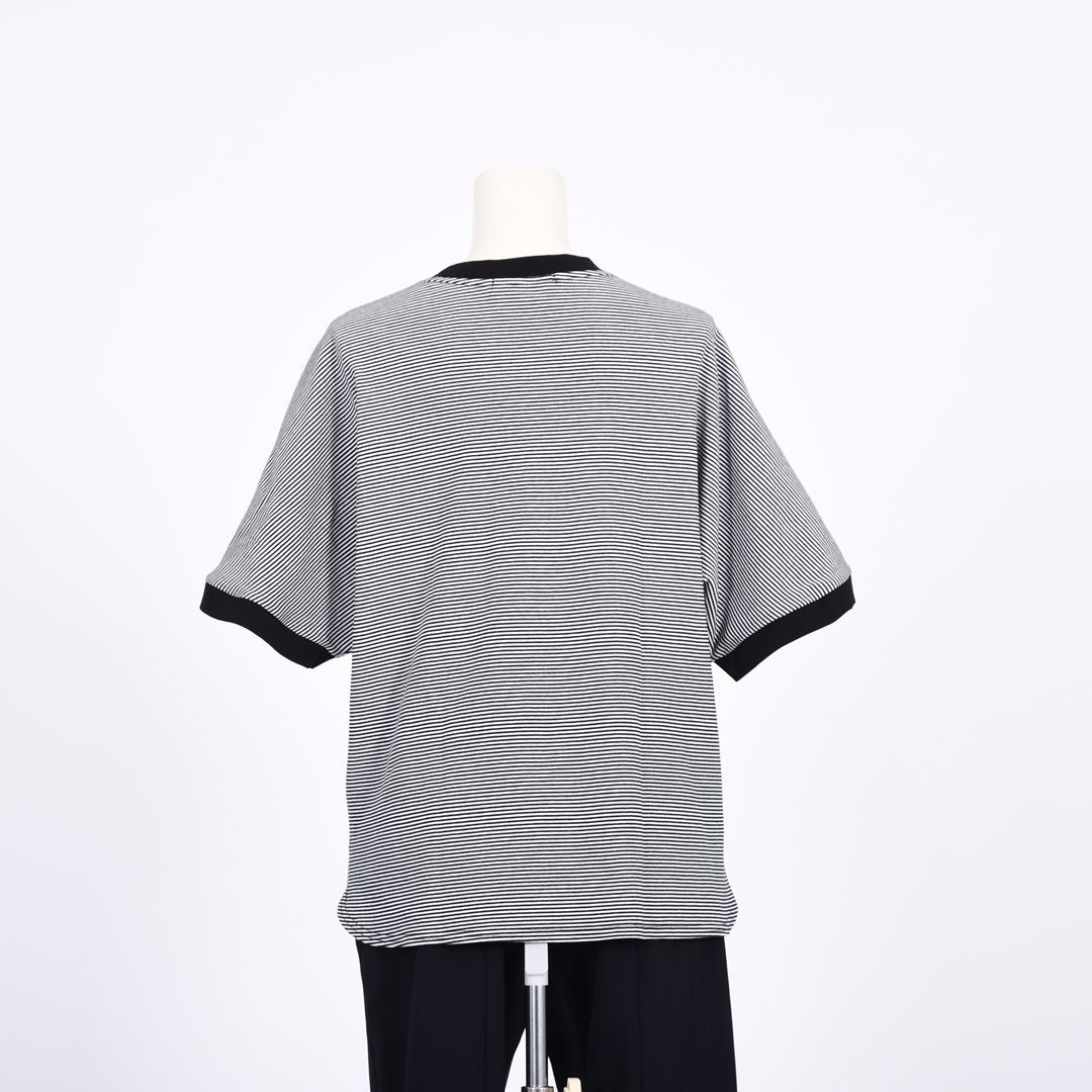 スパンコールロゴ　ラグラン袖カットソー　B DONNA　6062400